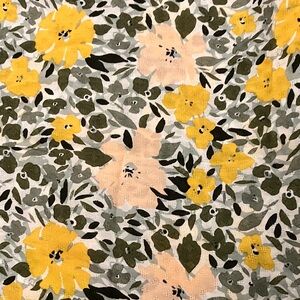 Ann Taylor Factory scarf floral MSRP $39.99